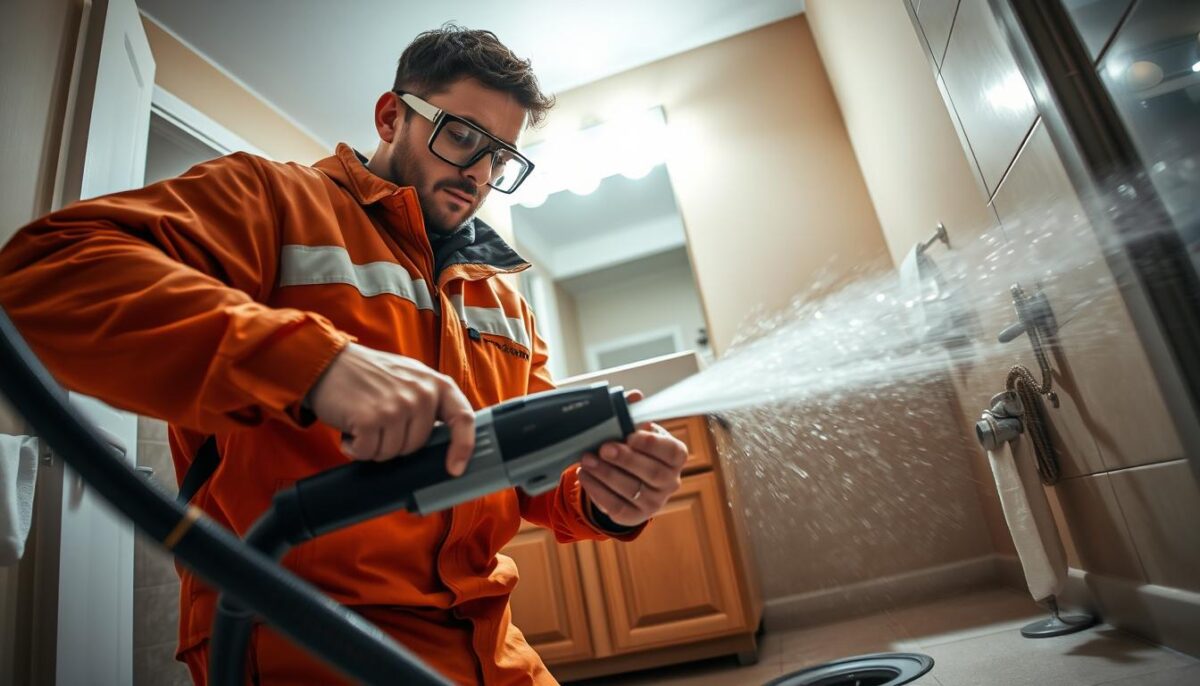 Drain cleaning service