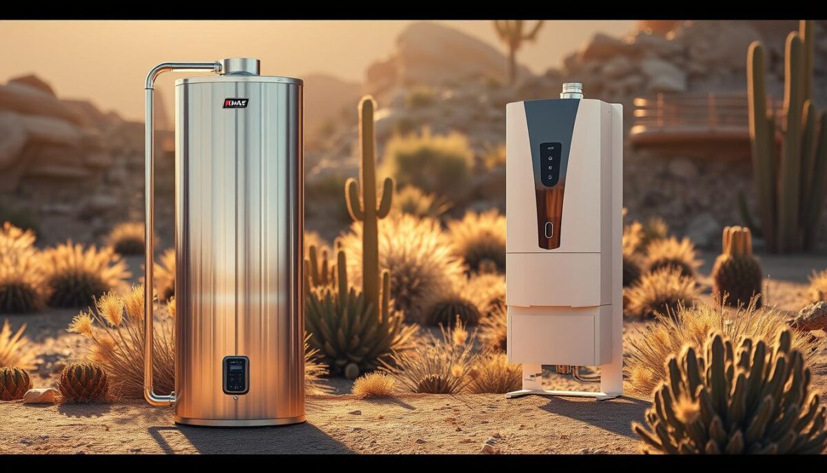 Tankless vs traditional water heater